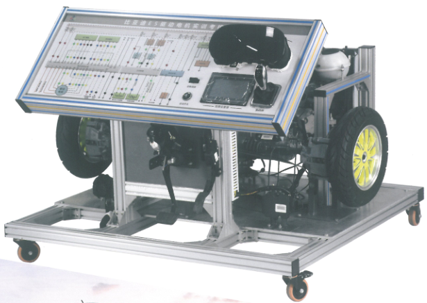 DYQC-16比亞迪秦混合動力驅動傳動系統（發動機、電機控制器、驅動電機與變速箱）實訓臺